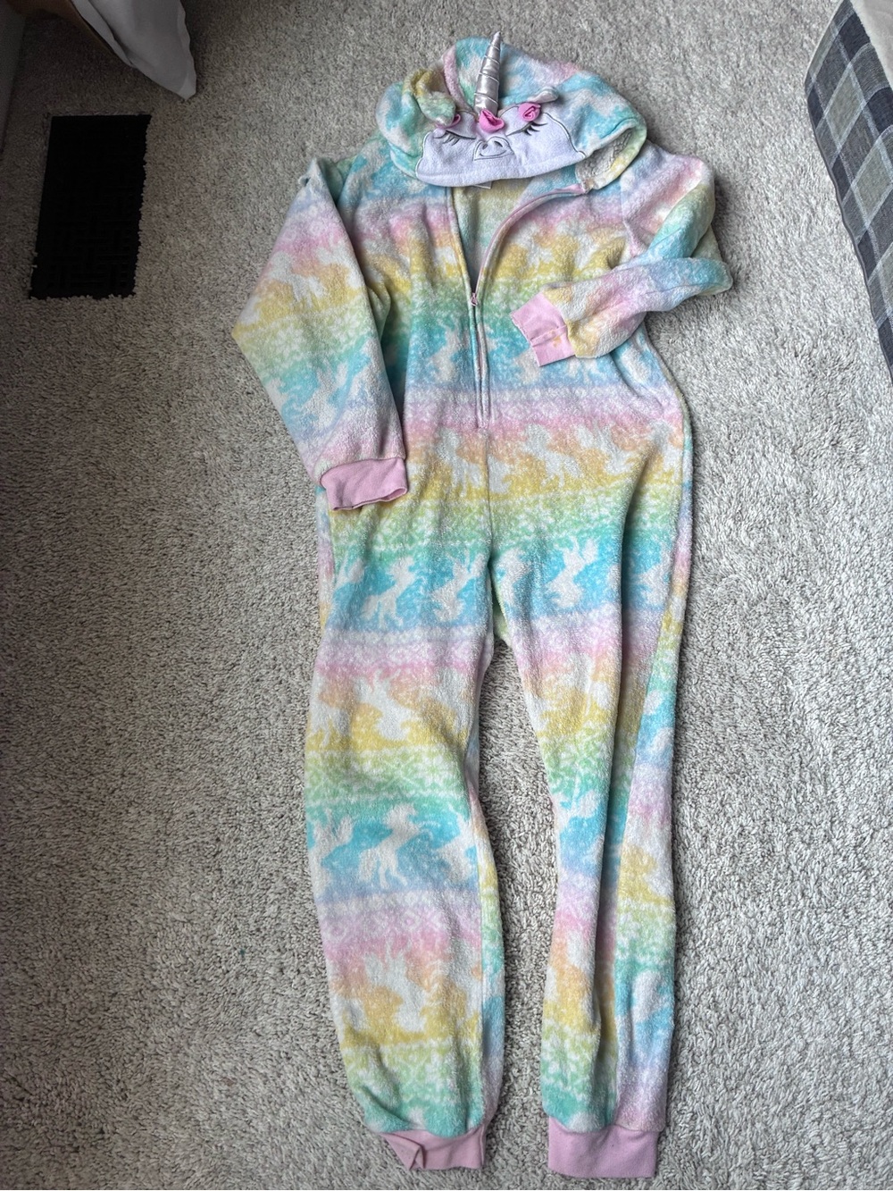 🎆🎇3for$9 Girls Max & Olivia unicorn onesie